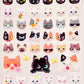 50572 Kawaii Cats Vol.2 Sticker-12