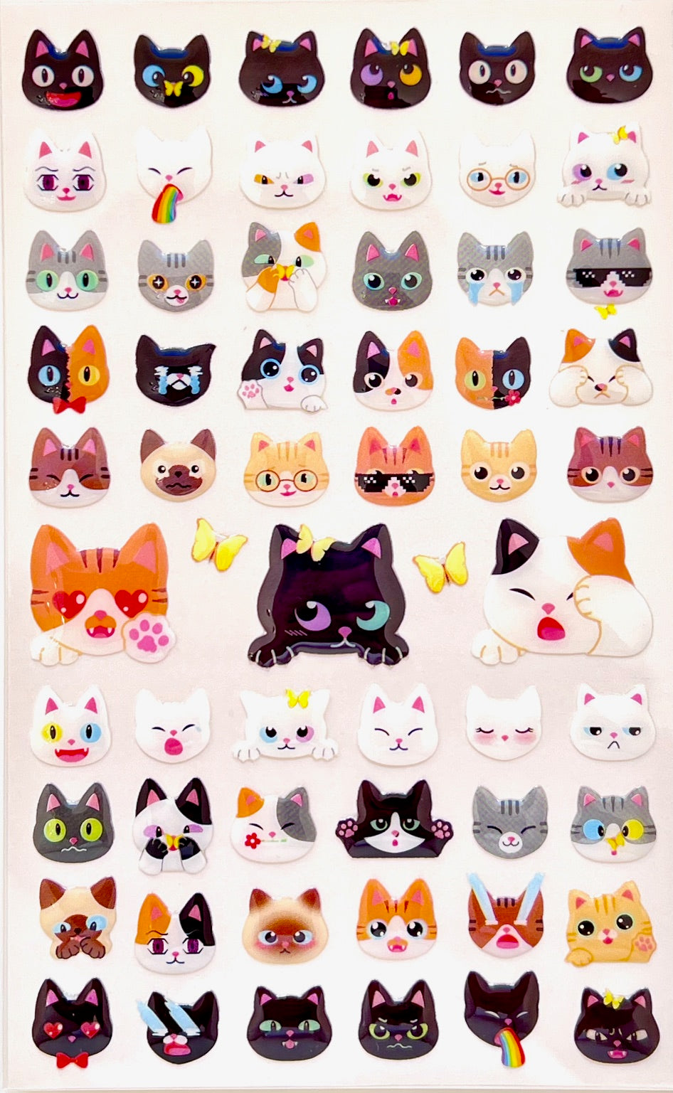 50572 Kawaii Cats Vol.2 Sticker-12