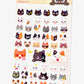 50572 Kawaii Cats Vol.2 Sticker-12
