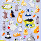 50633 Kawaii Bunny Rabbit Sticker-12