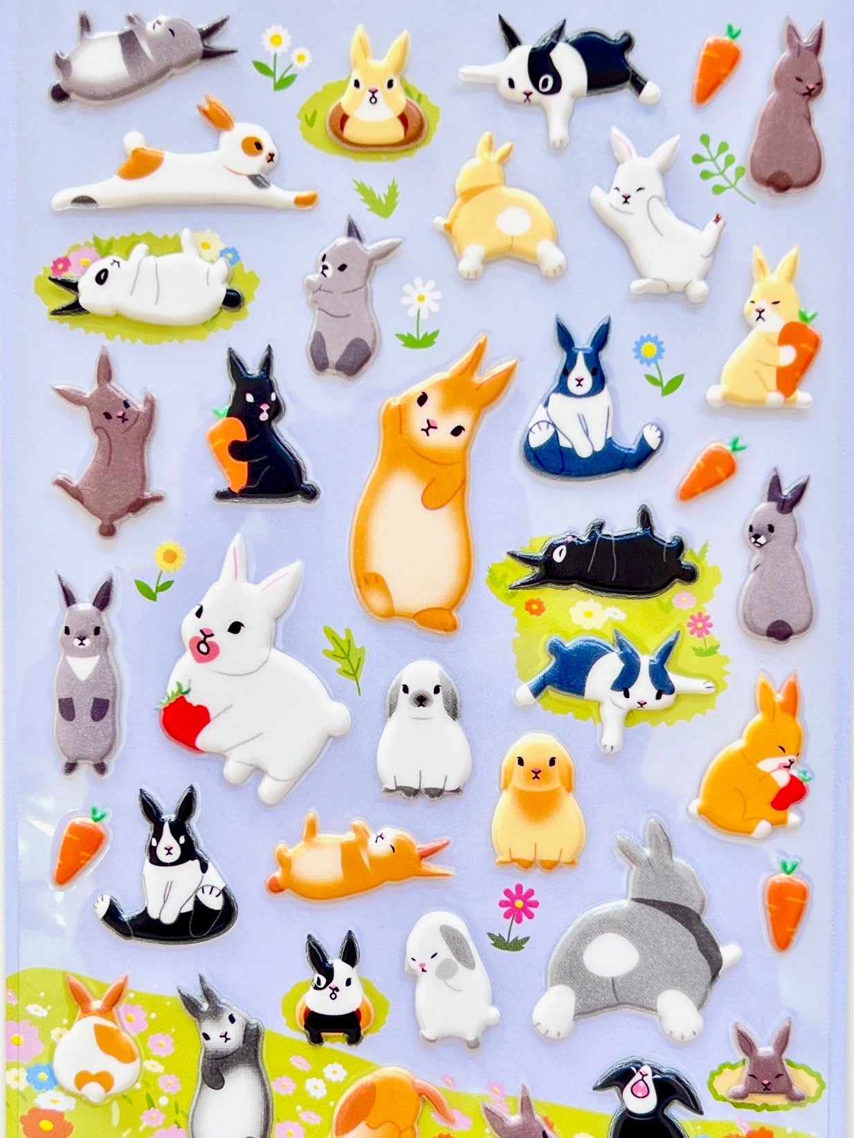 50633 Kawaii Bunny Rabbit Sticker-12
