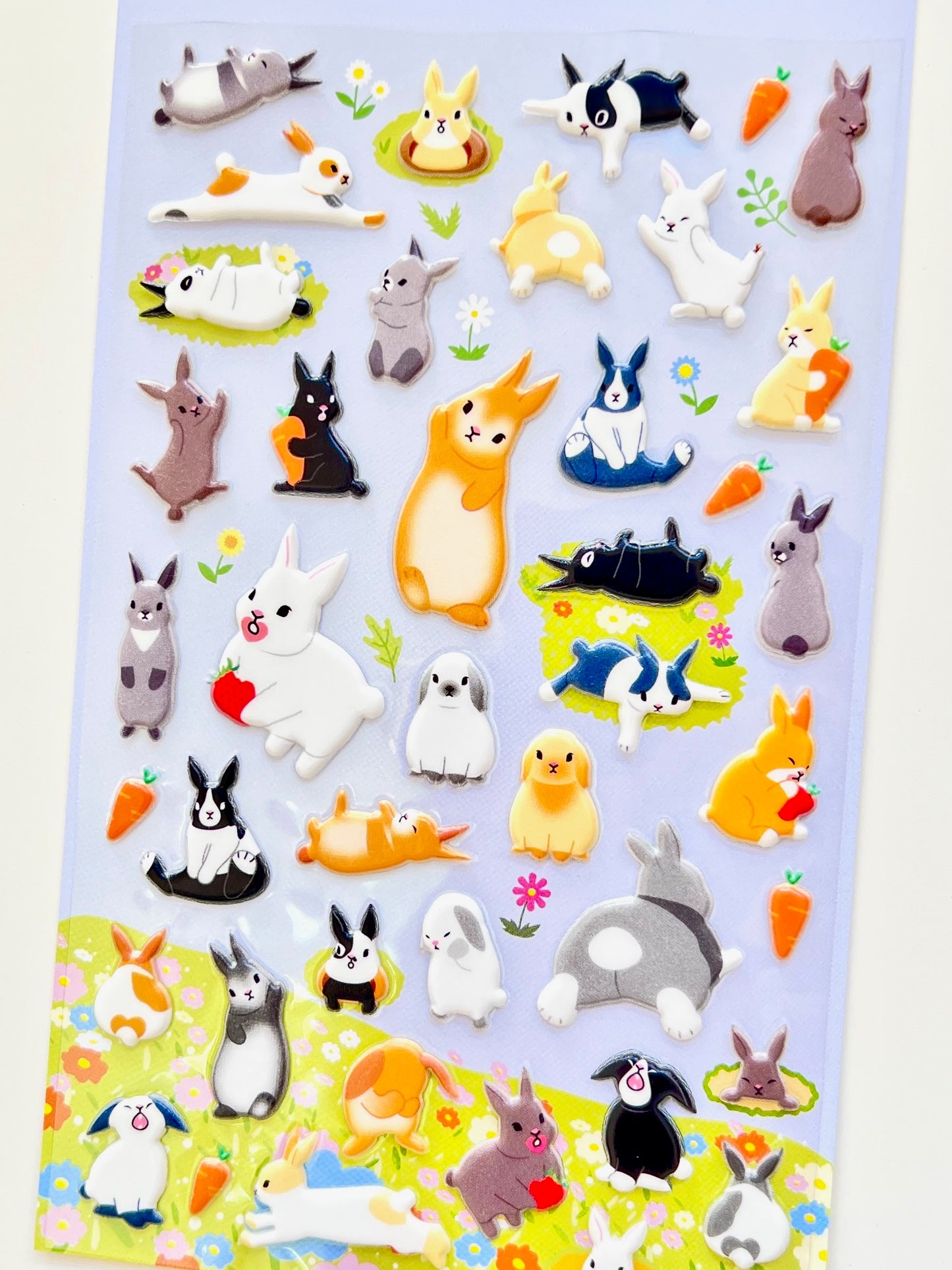 50633 Kawaii Bunny Rabbit Sticker-12