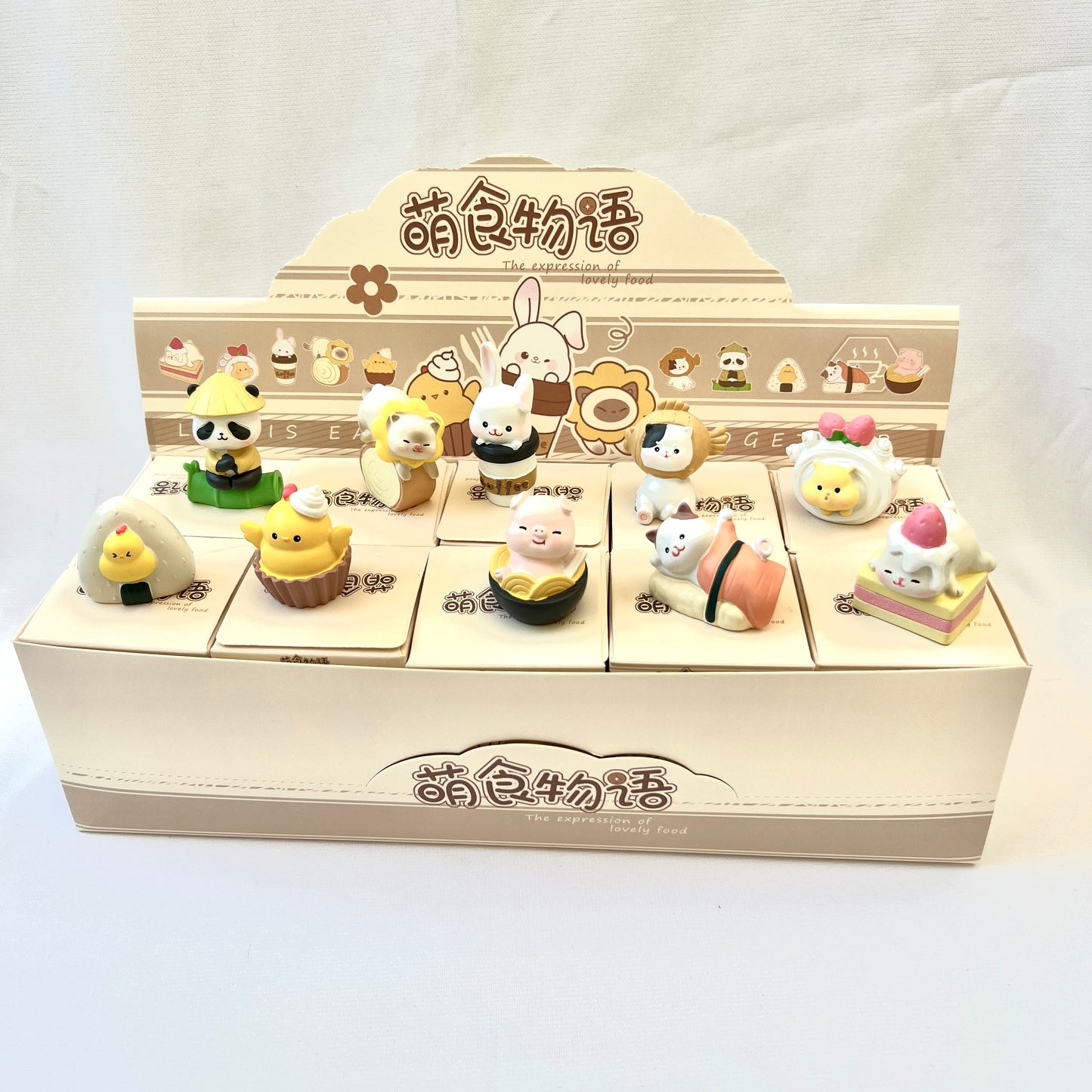 71018 JAPANESE RESTAURANT ANIMALS FIGURINE BLIND BOX-10