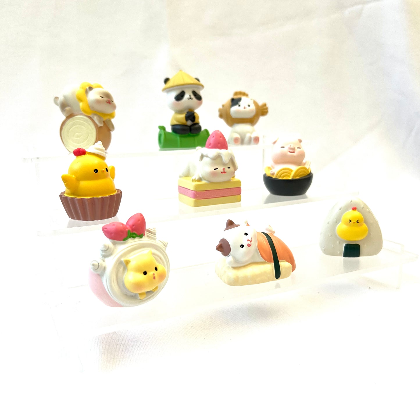 71018 JAPANESE RESTAURANT ANIMALS FIGURINE BLIND BOX-10