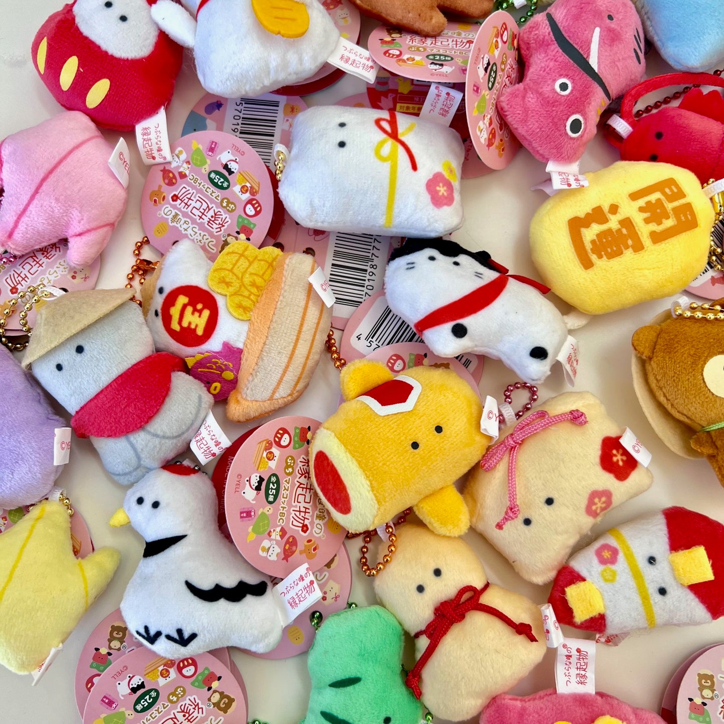 63500 JAPAN FESTIVAL LUCK PLUSH CHARMS-25