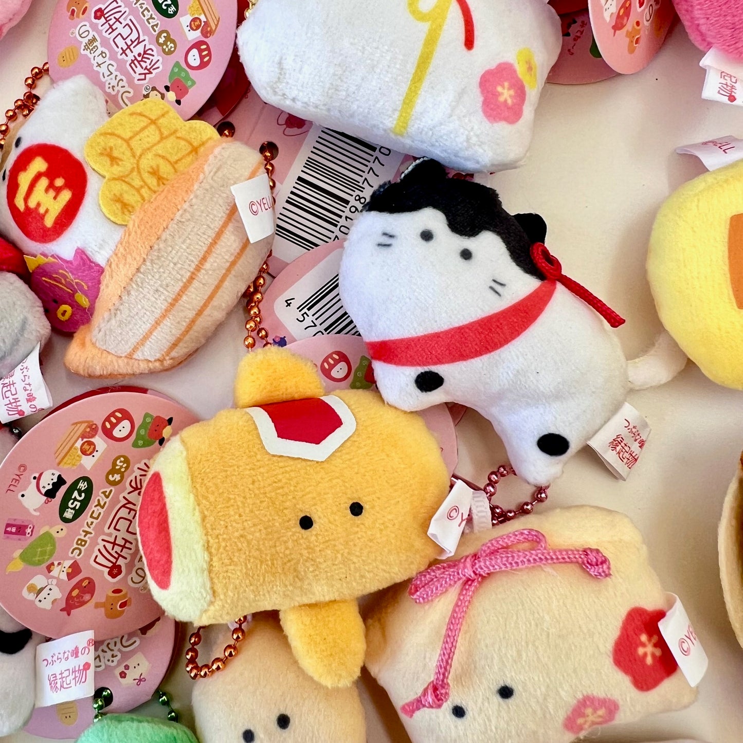 63500 JAPAN FESTIVAL LUCK PLUSH CHARMS-25