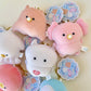 63501 SEA ANIMALS PLUSH CHARMS-12