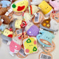 63503 ANIMALS COFFEE SHOP PLUSH CHARMS-25