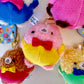 63504 ROUND BEARS PLUSH CHARMS-5