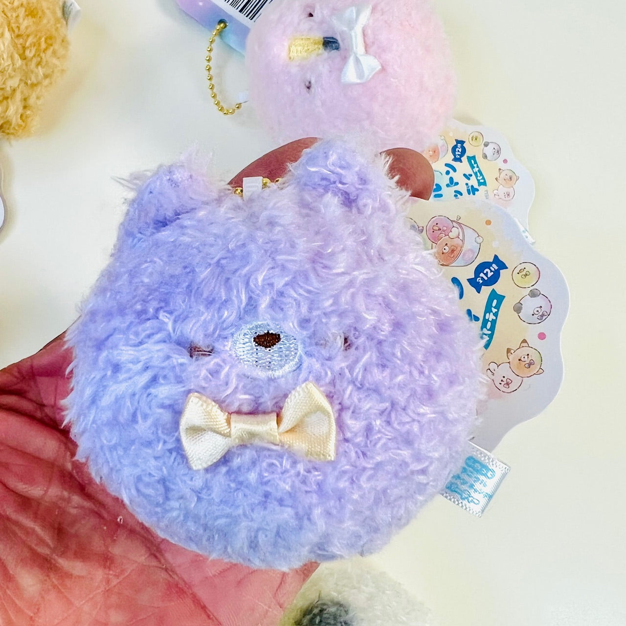 63528 Cotton Candy Animals Charm Plush-12