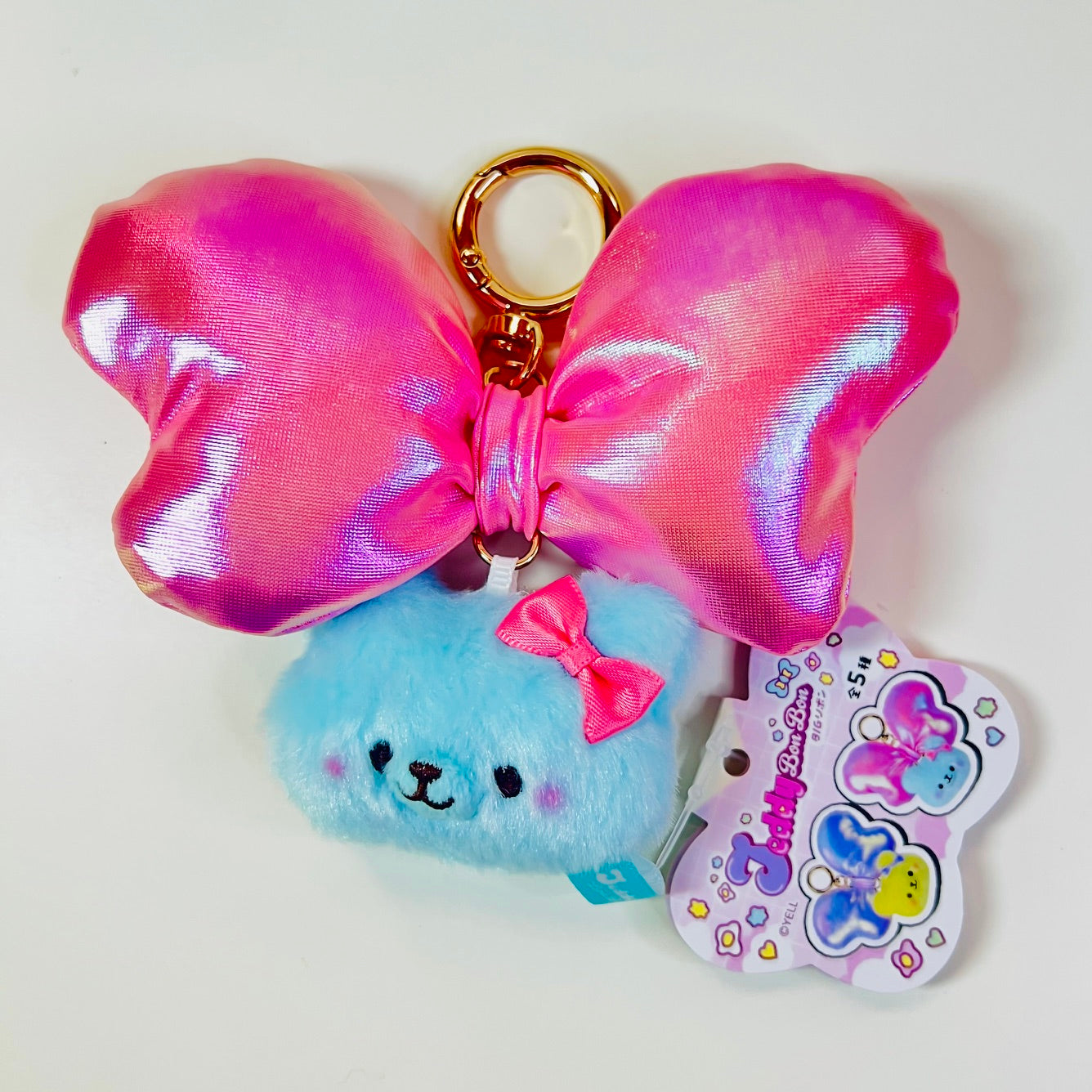 63531 Teddy BonBon Ribbon Charm Plush-5