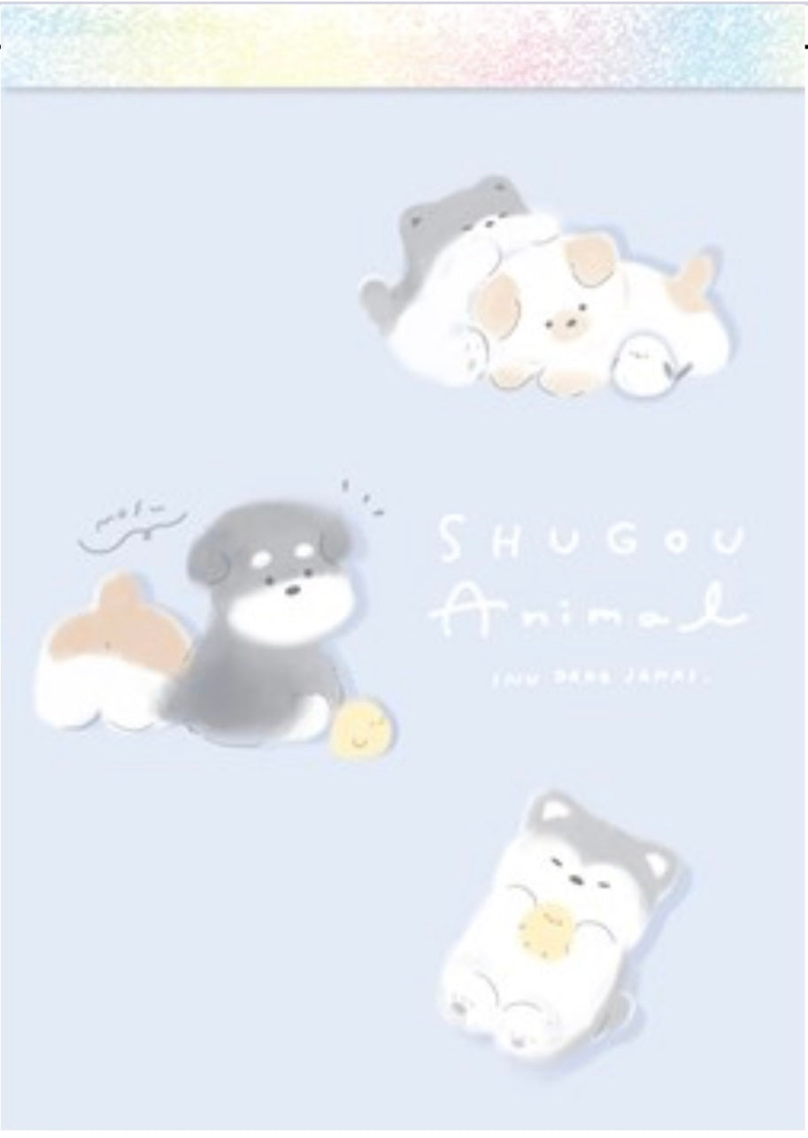 70182 Shugou Puppy Dogs Mini Notepad-10