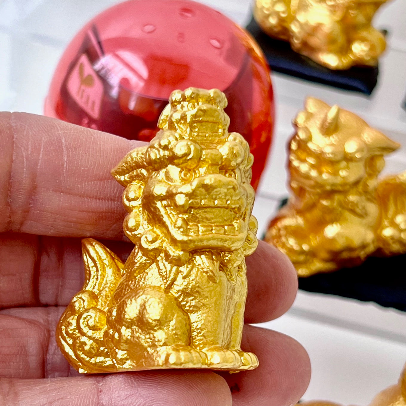 70420 Golden Lion Guardian Komainu Mekki Capsule-6