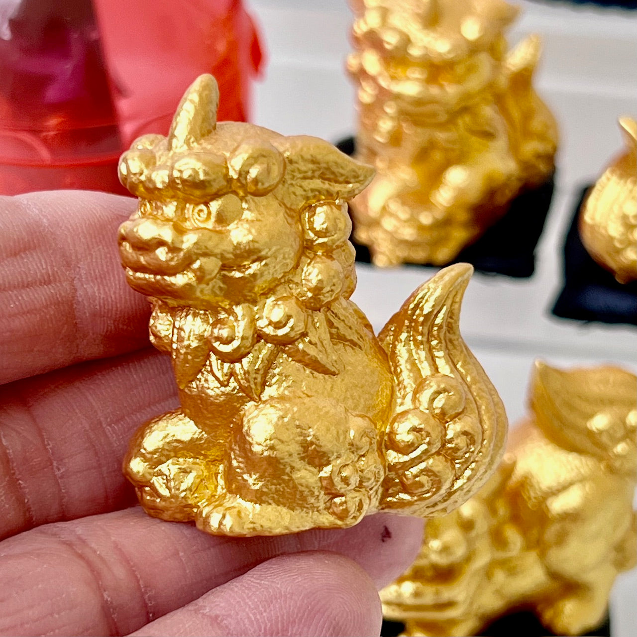 70420 Golden Lion Guardian Komainu Mekki Capsule-6