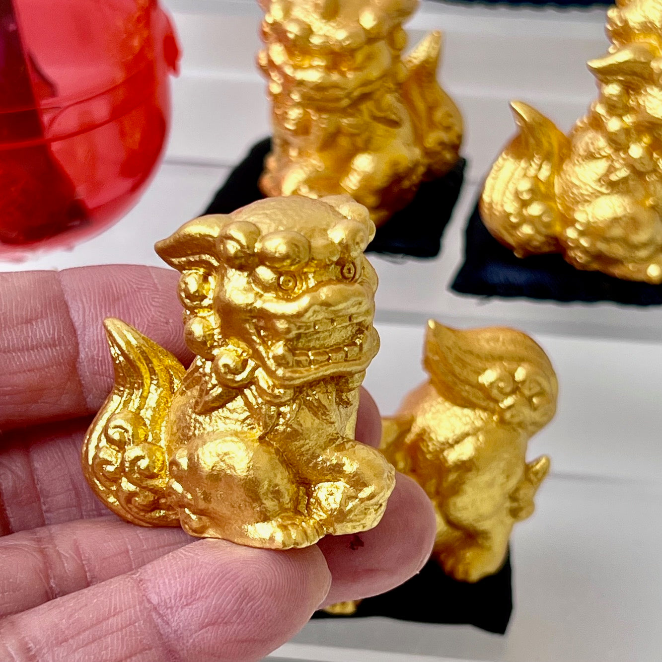 70420 Golden Lion Guardian Komainu Mekki Capsule-6