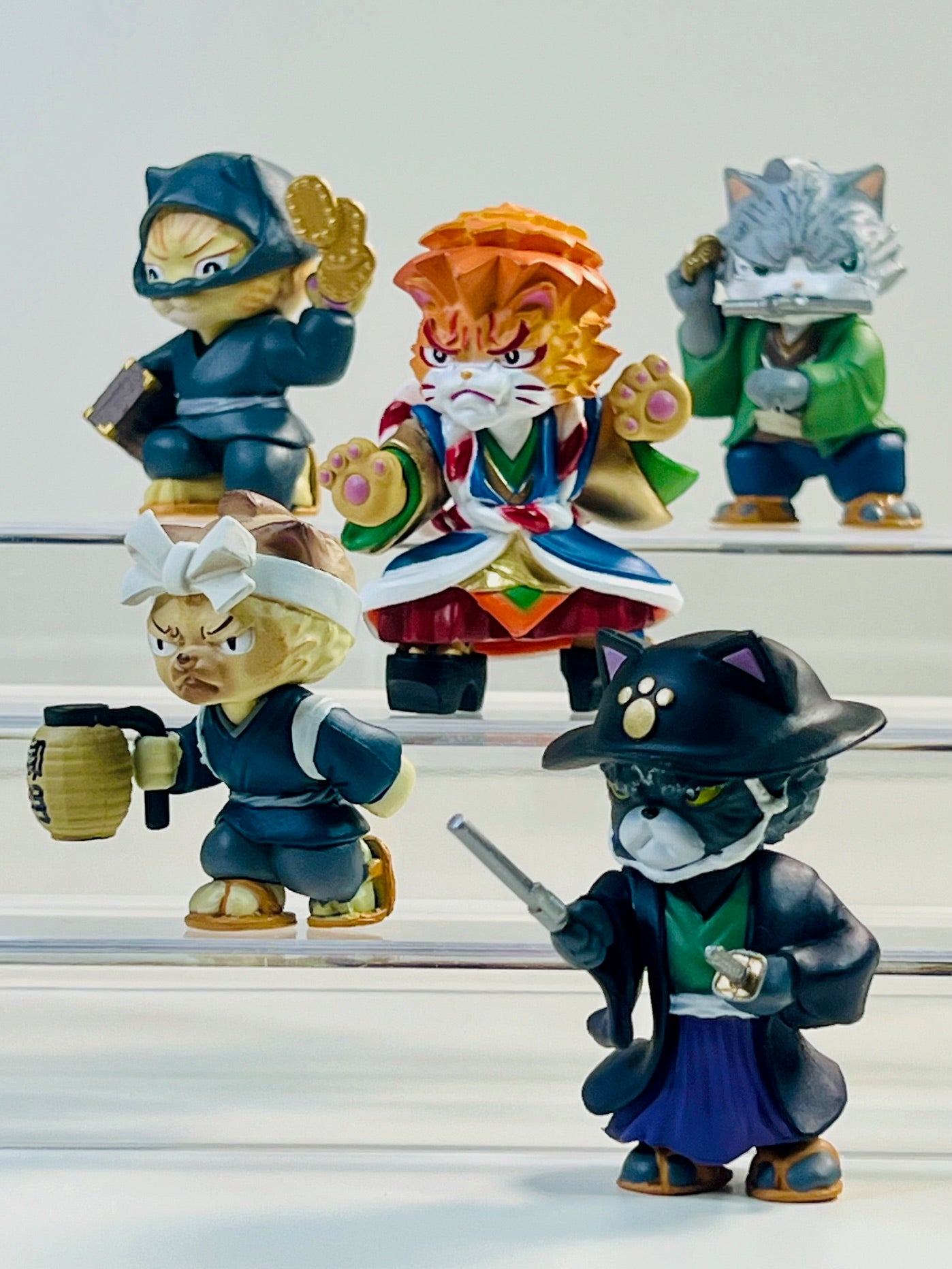 70451 Cat Samurai Vol.2 Figurine Capsule-5
