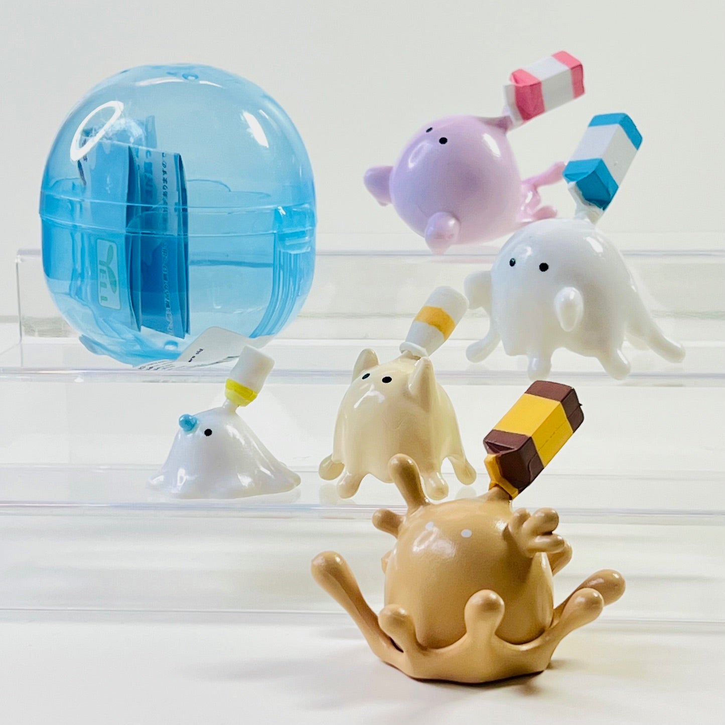 X 70454 Milky Ghost Figurine Capsule-DISCONTINUED