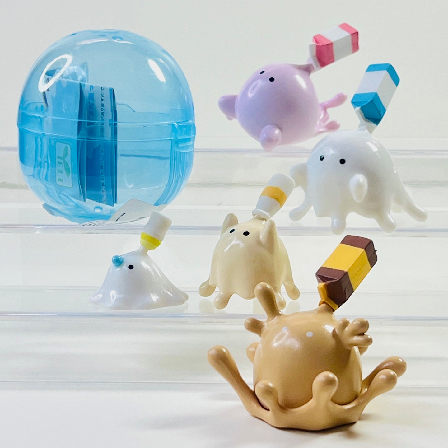 X 70454 Milky Ghost Figurine Capsule-DISCONTINUED