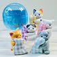 X 70456 Cats with Pillow Figurine Capsule-DISCONTINUED