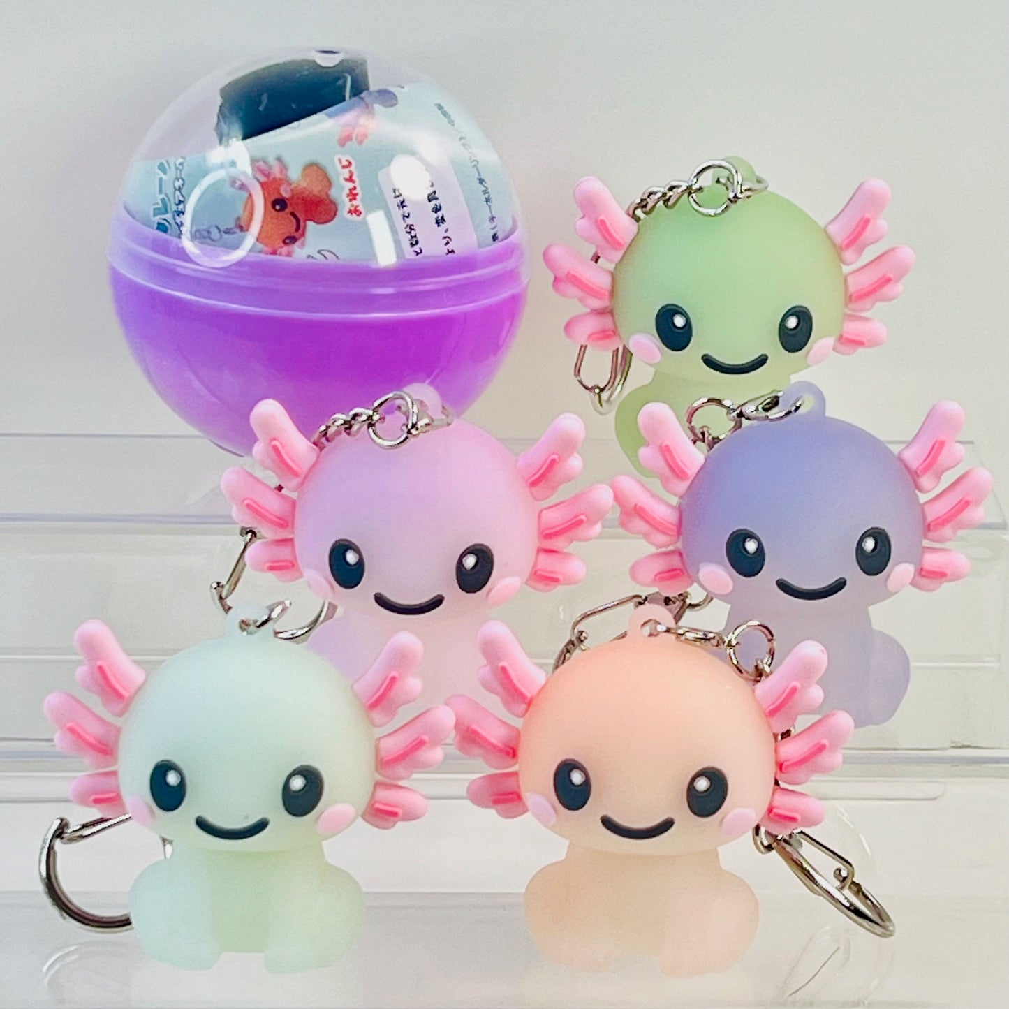 70464 Cute Axolotl Figurine Capsule-5