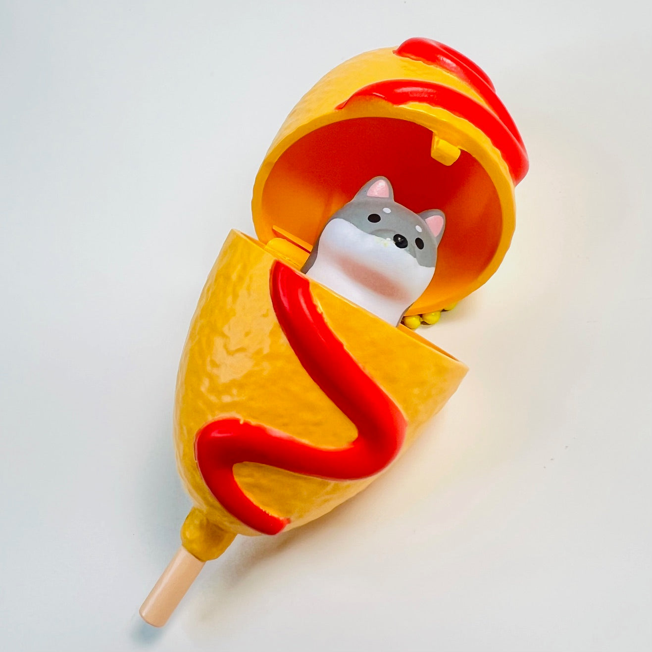 X 70474 Corndog Dogs Figurine Capsule-DISCONTINUED