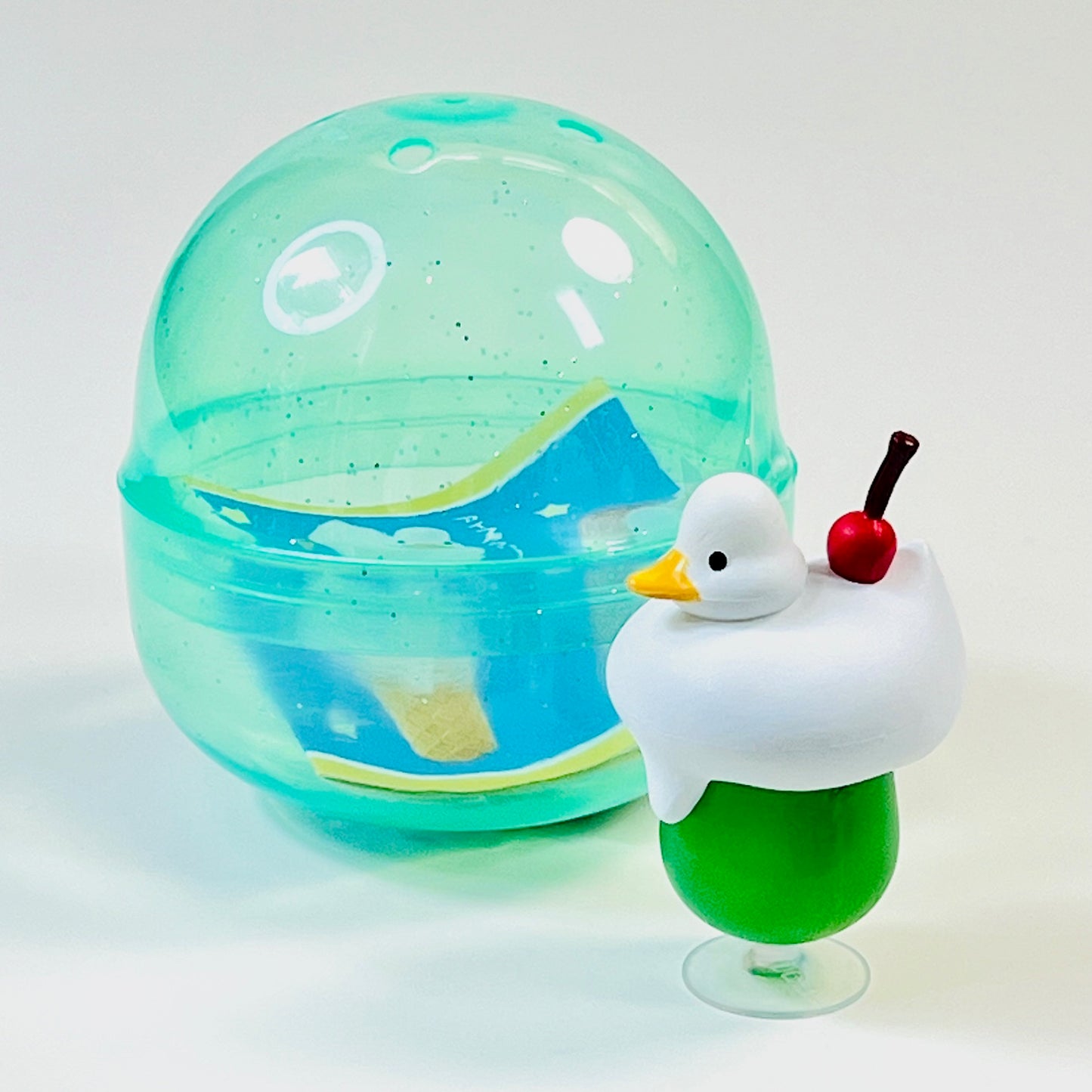 X 70475 Sweet Duck Dessert Figurine Capsule-DISCONTINUED
