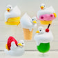 X 70475 Sweet Duck Dessert Figurine Capsule-DISCONTINUED