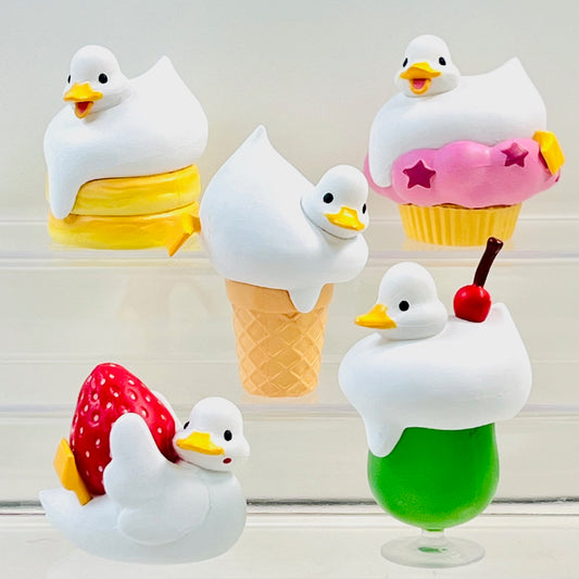 X 70475 Sweet Duck Dessert Figurine Capsule-DISCONTINUED