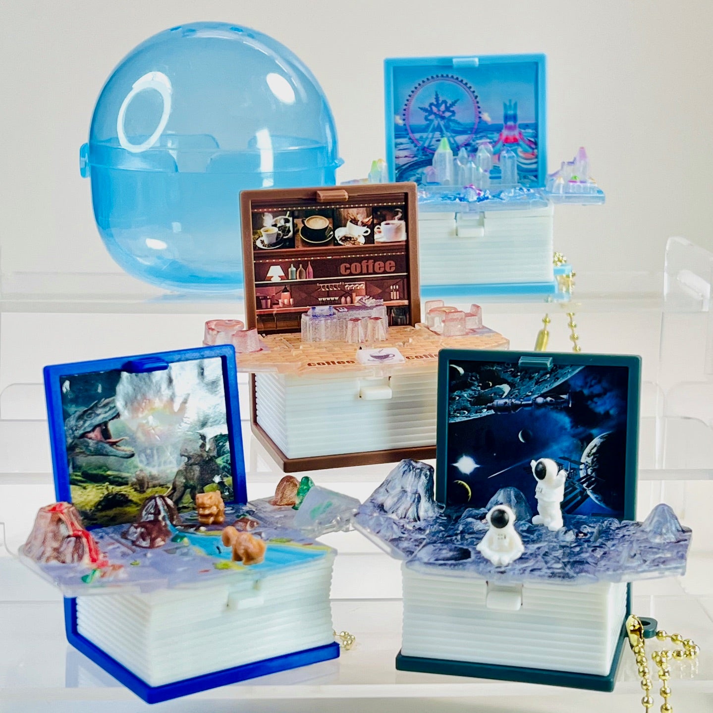 X 70480 Book Diorama Vol.3 Figurine Capsule-DISCONTINUED