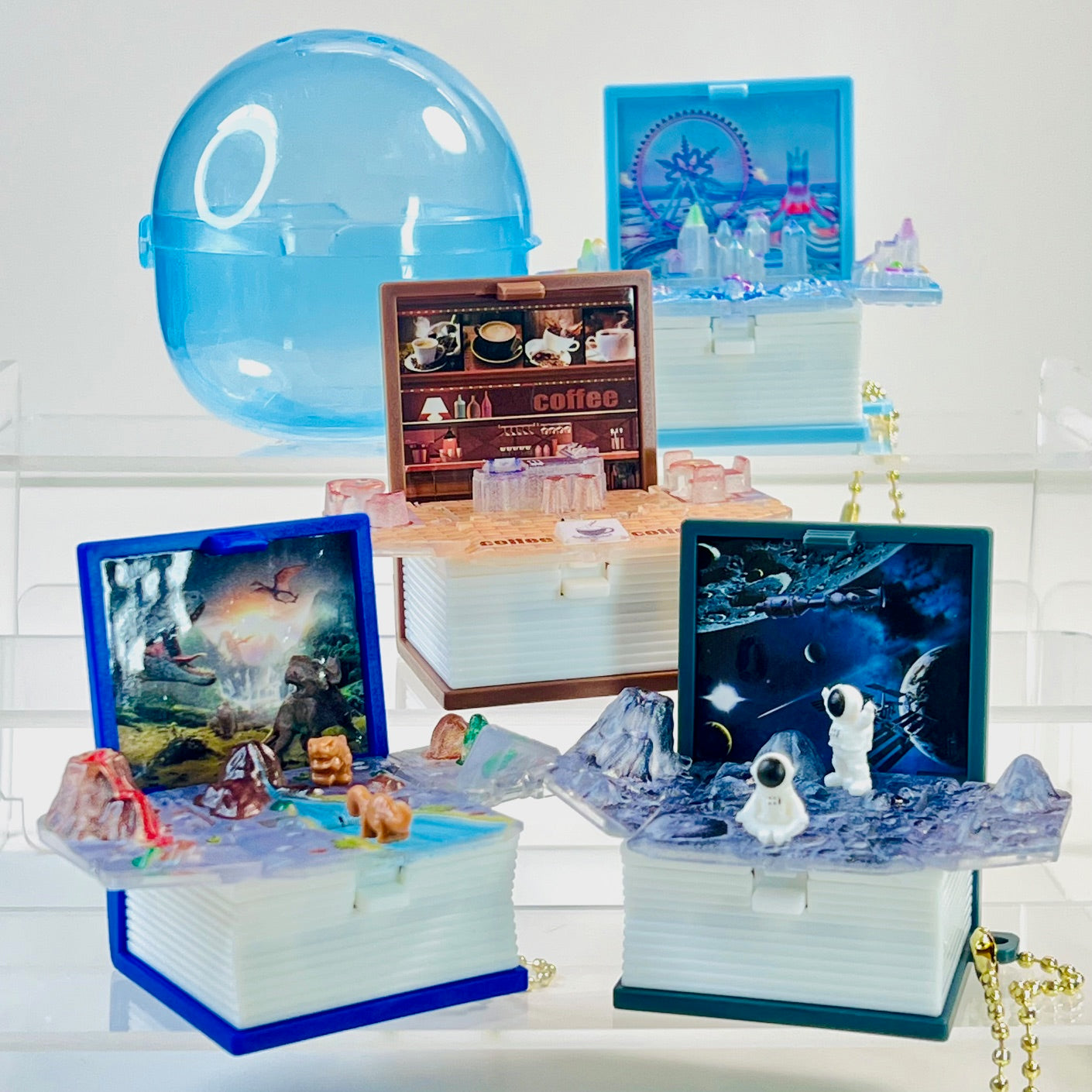 X 70480 Book Diorama Vol.3 Figurine Capsule-DISCONTINUED