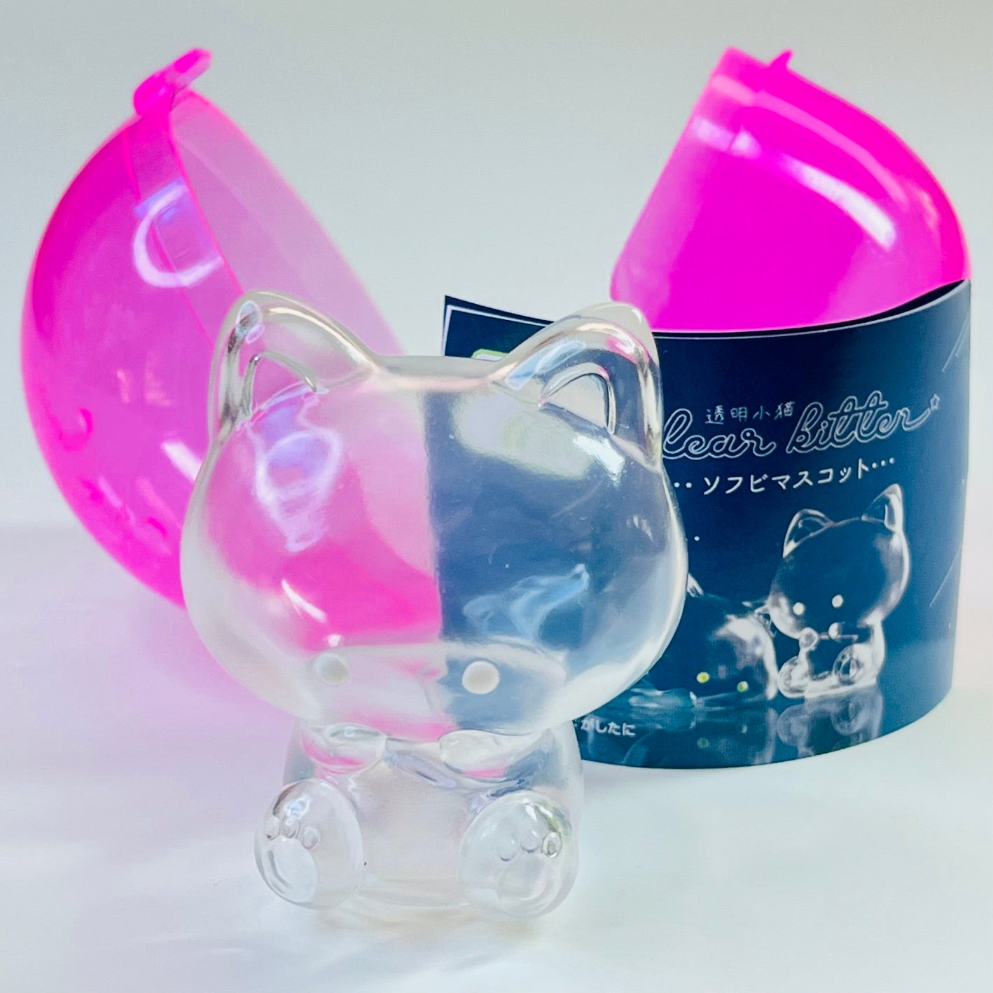 70493 Clear Kitten Cats Figurine Capsule-5