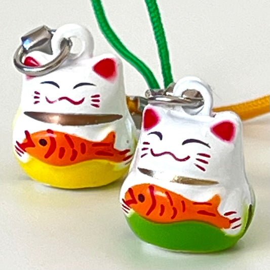 70587 CAT WITH FISH BELL-10