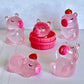 70714 CAPYBARA PINK MINIATURE FIGURINES-50