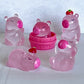 70714 CAPYBARA PINK MINIATURE FIGURINES-50