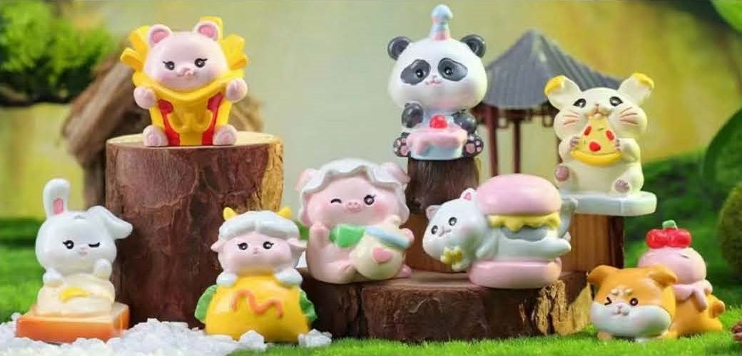 71020 DESSERT SHOP ANIMALS FIGURINE BLIND BOX-8