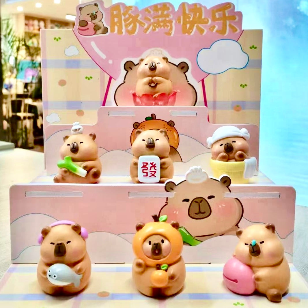 71021 HAPPY CAPYBARA FIGURINE BLIND BOX-6