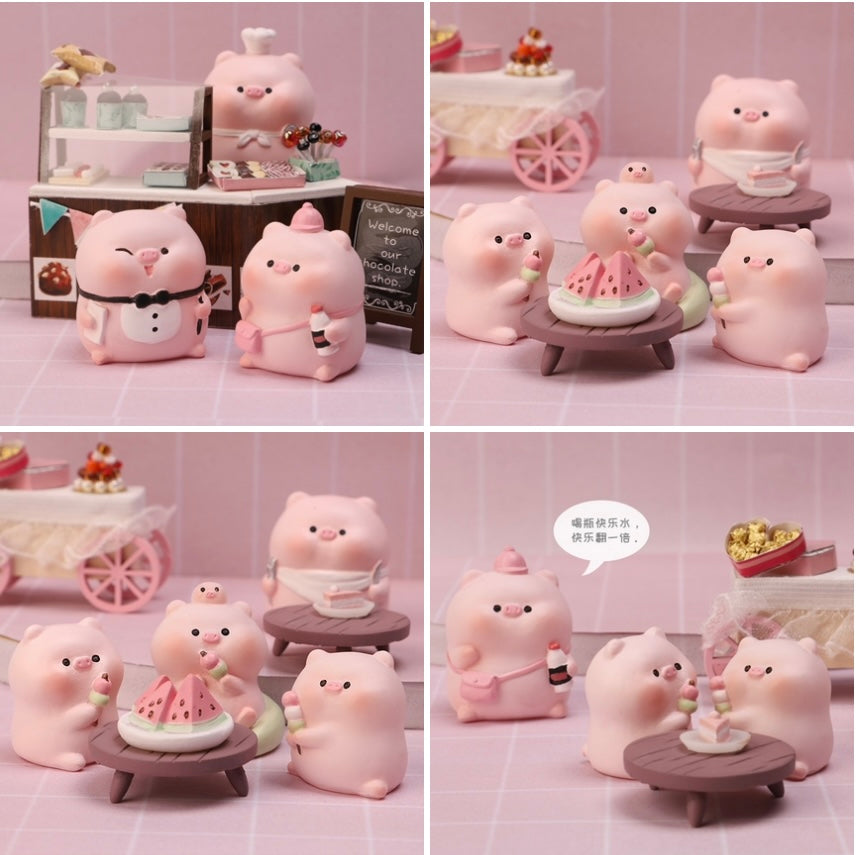 71037 Piggy Restaurant Blind Box-12