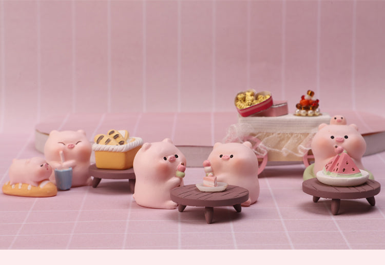 71037 Piggy Restaurant Blind Box-12