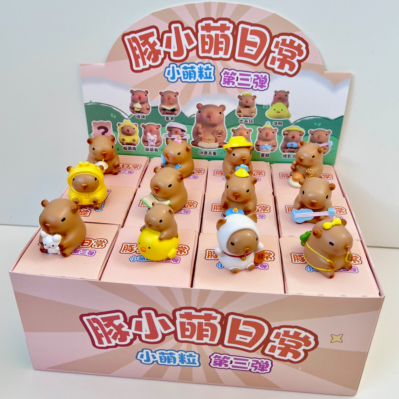 71048 CAPYBARA MINIATURES VOL.1  FIGURINE BLIND BOX-12