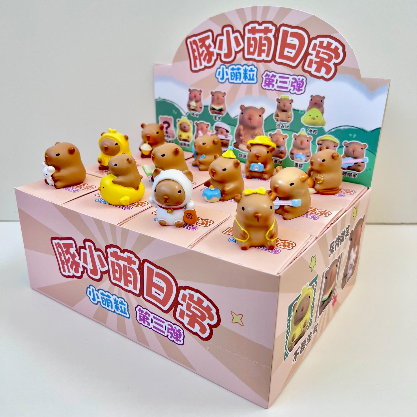 71048 CAPYBARA MINIATURES VOL.1  FIGURINE BLIND BOX-12