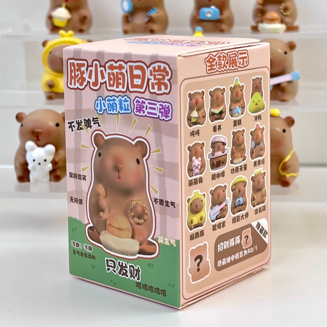 71048 CAPYBARA MINIATURES VOL.1  FIGURINE BLIND BOX-12