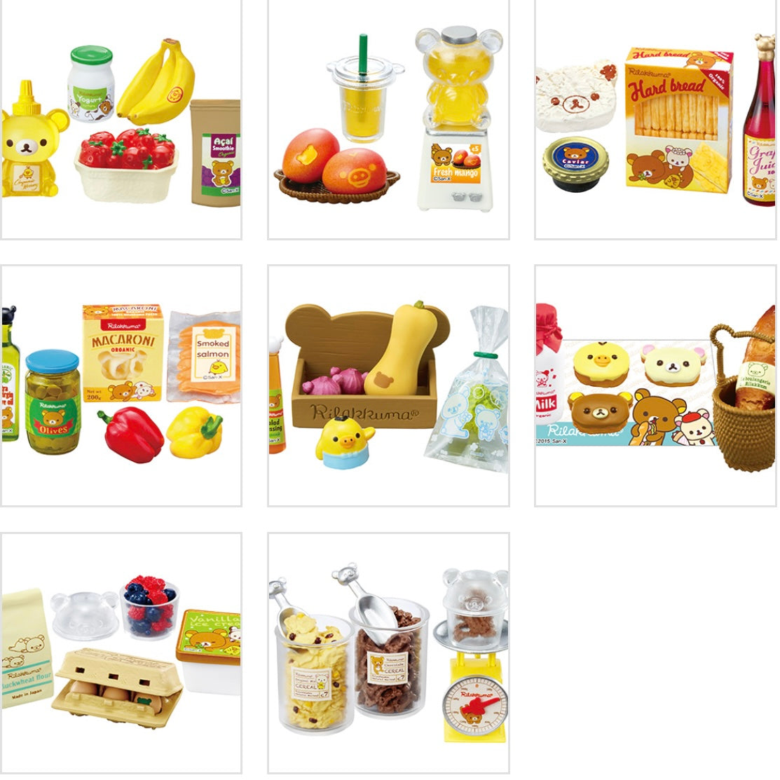 71090 Rilakkuma Natural Market Rement Blind Box-8