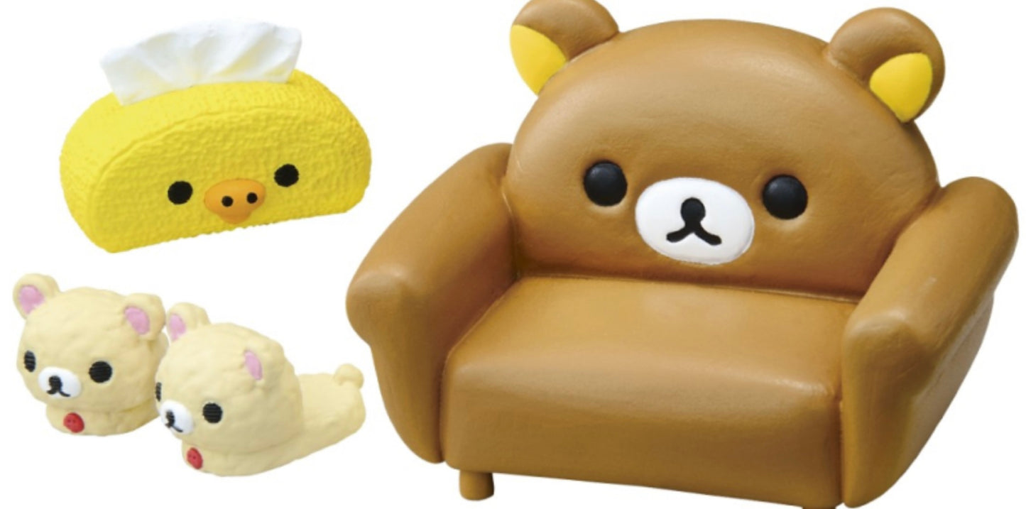 X 71091 Relaxing in the Rilakkuma Room Rement Blind Box-DISCONTINUED