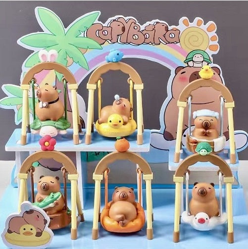 71200 CAPYBARA SWING FIGURINE BLIND BOX-6