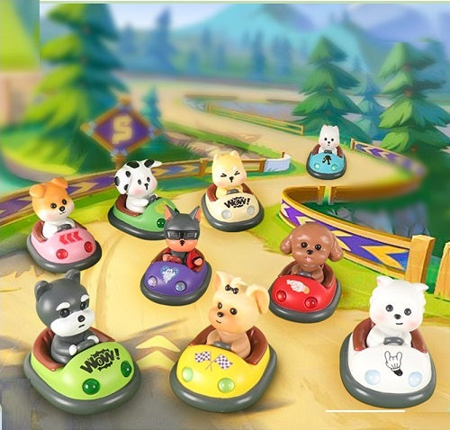 71215 BUMPER CAR ANIMALS FIGURINE BLIND BOX-8