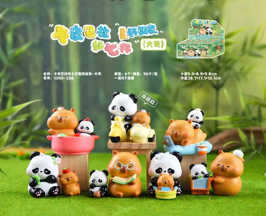 71217 CAPYBARA & PANDA FIGURINE BLIND BOX-6