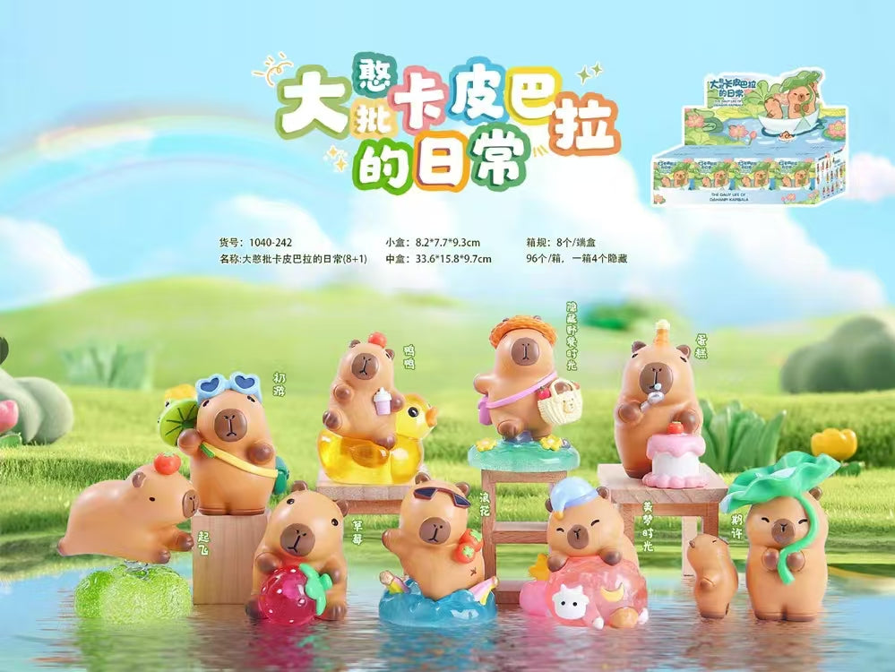 71218 CAPYBARA LAKE PARTY FIGURINE BLIND BOX-8