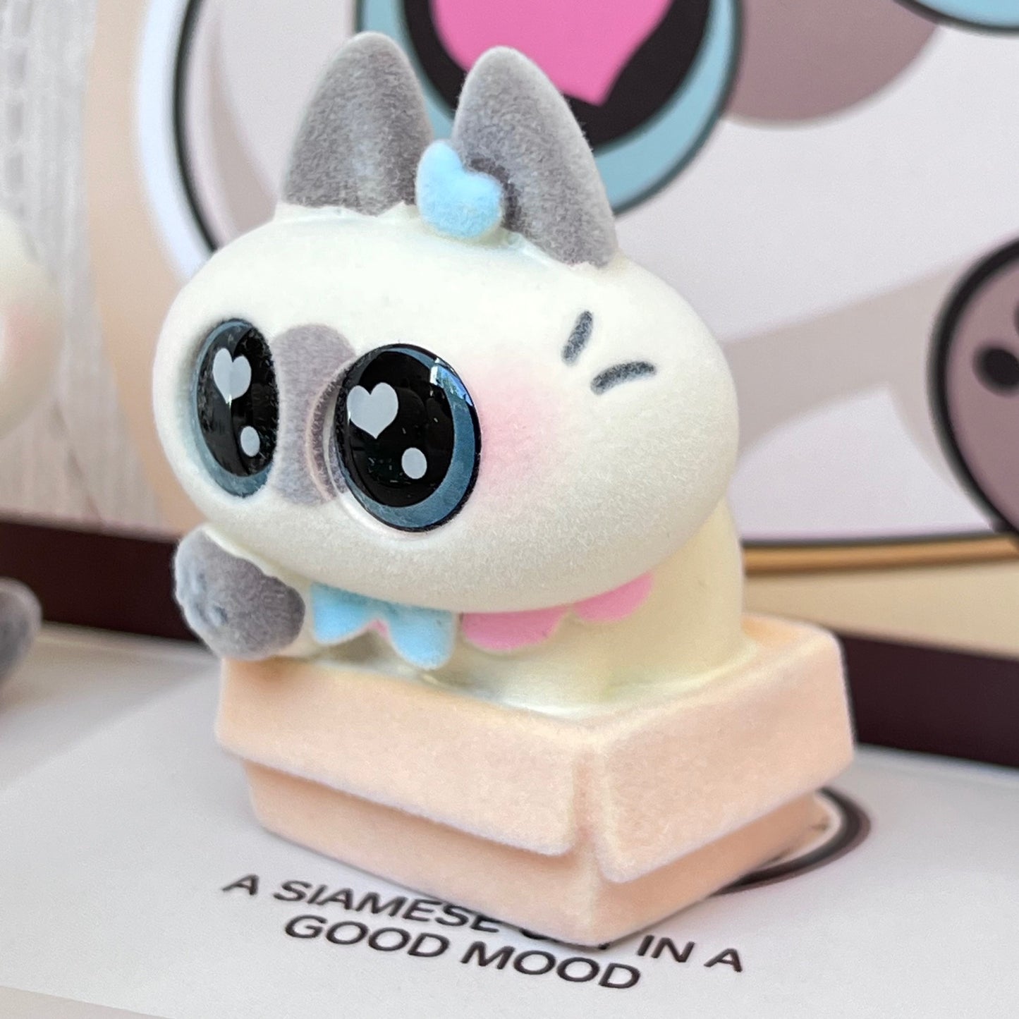 71220 BIG EYED CAT FIGURINE BLIND BOX-8