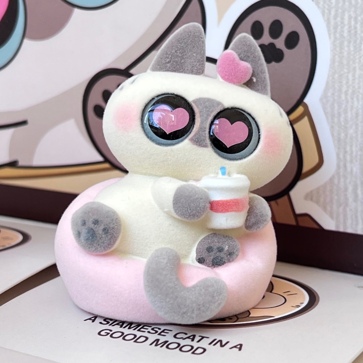 71220 BIG EYED CAT FIGURINE BLIND BOX-8