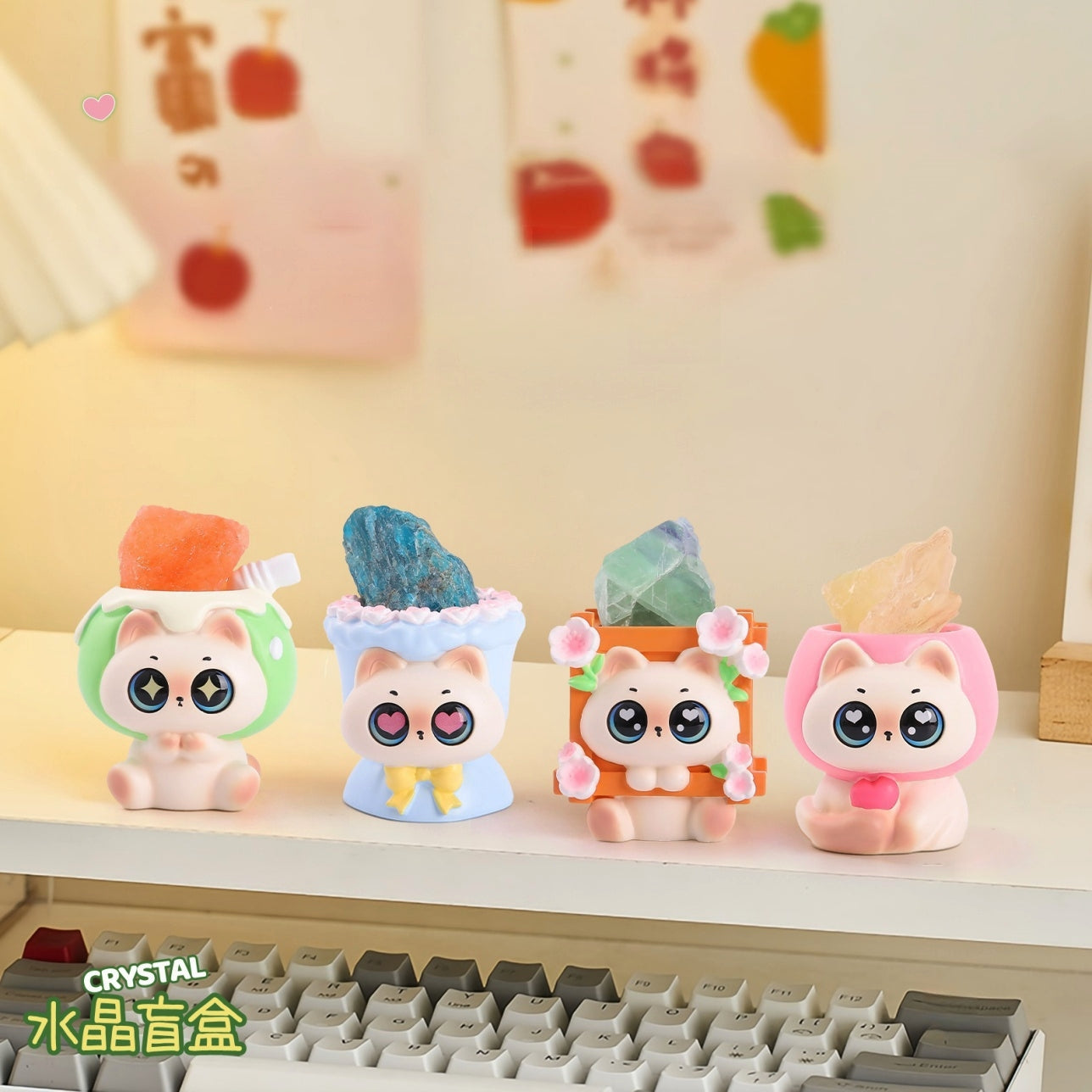 71267 Siamese Cat Crystal Blind Box-8